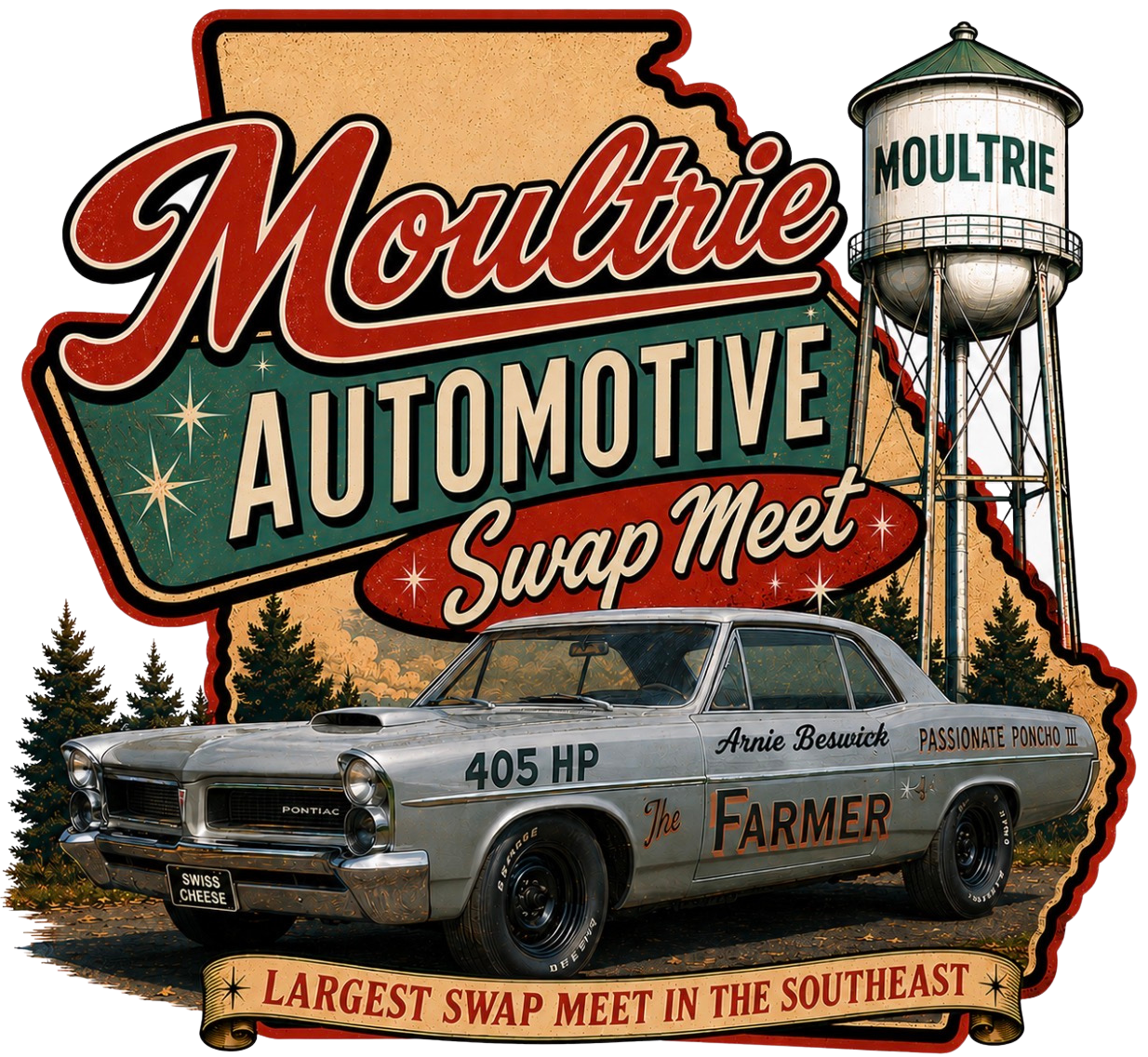 Moultrie Swap Meets Logo